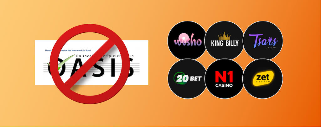 6 beste casinos ohne OASIS logo